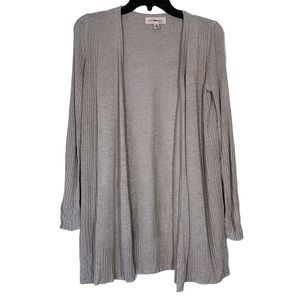 Philosophy Long Sleeve Open Style Cardigan Sweater